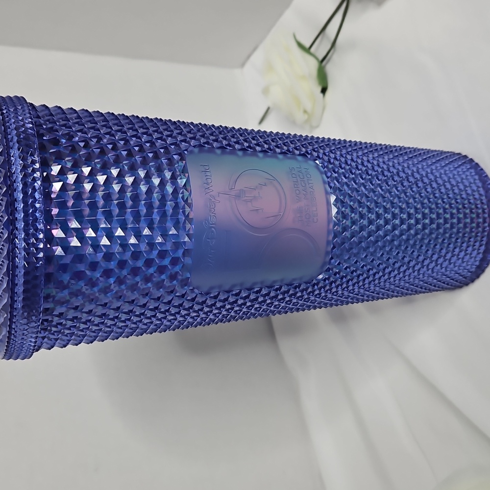 Starbucks X Disney 50th Annivery Studded Purple Venti Cup 240z Cold Drinks